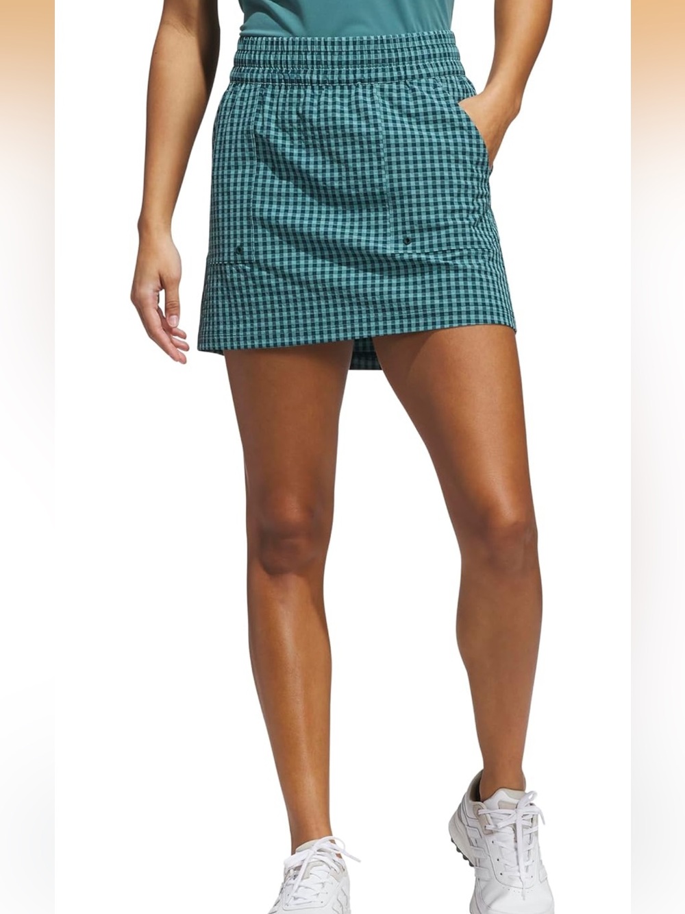 Adidas Gingham skirt